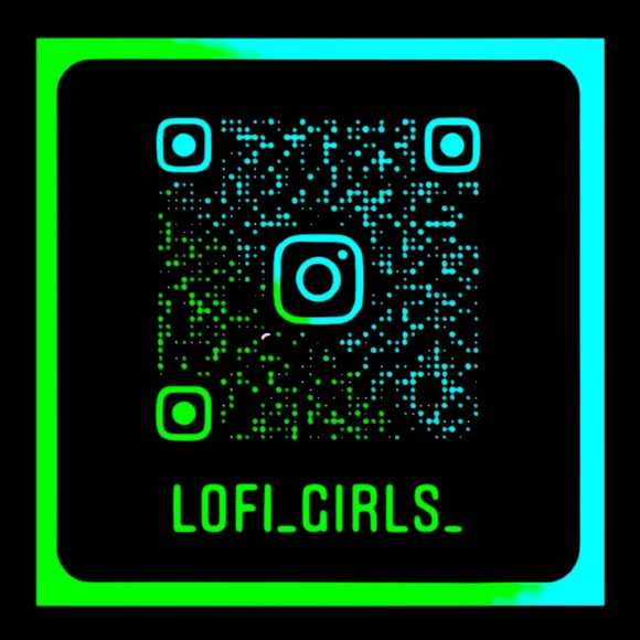 Lofi Girls Cyber Holographic Premium Vinyl Custom Design Shirt - Picture 5 of 6